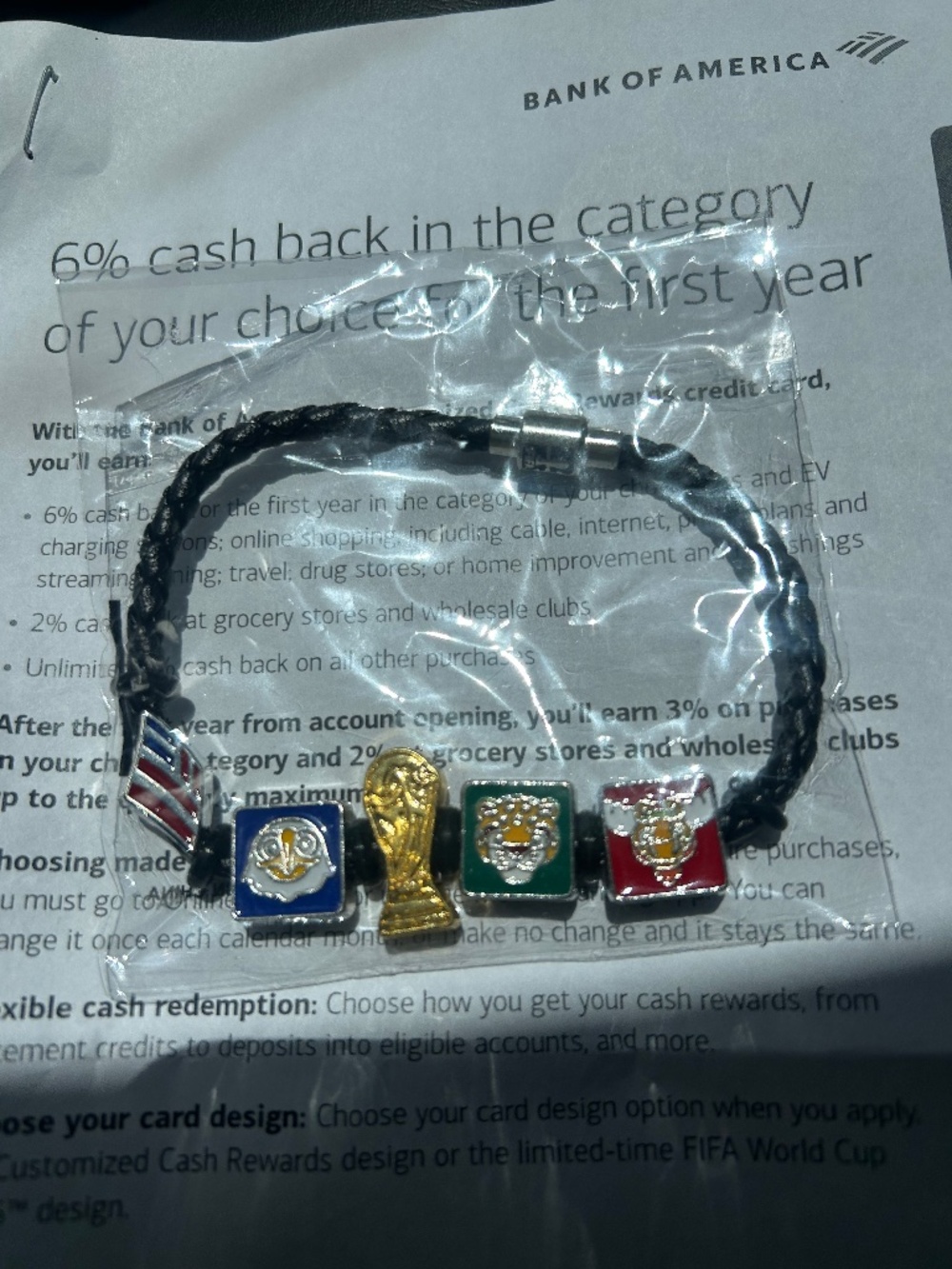 FIFA World Cup Charm Bracelet